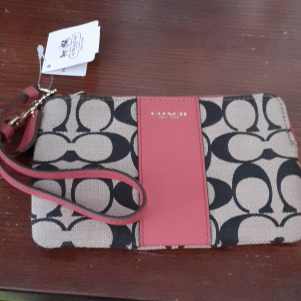 Authentic Coach wristlet